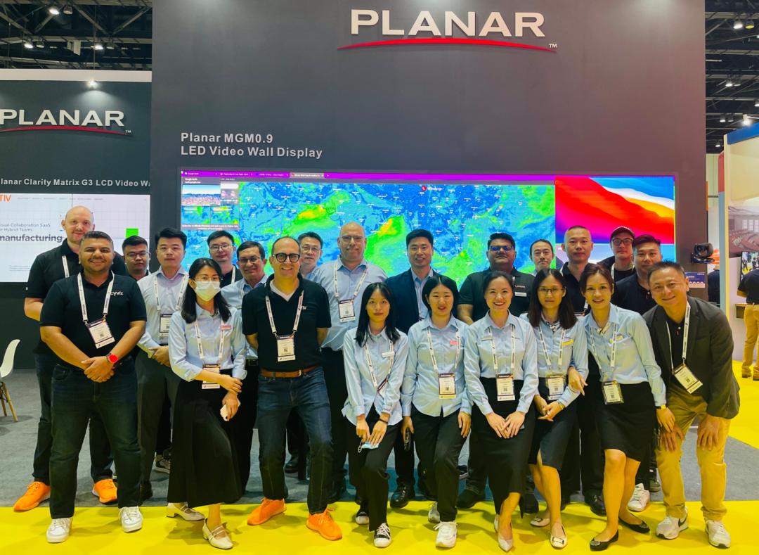 InfoComm Asia | mg冰球突破Planar全球首发第四代Micro LED智能一体机