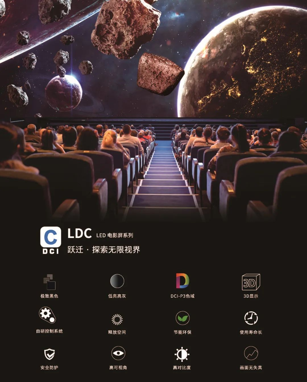 “自研+合作”全面着花，mg冰球突破成业内LED电影屏通过DCI认证最多企业